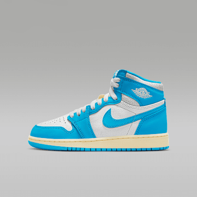 Nike Air Jordan 1 ブルー/ホワイト ハイカット ナイキ AIR JORDAN 1 RETRO HIGH OG レザー×スエード ハイカット